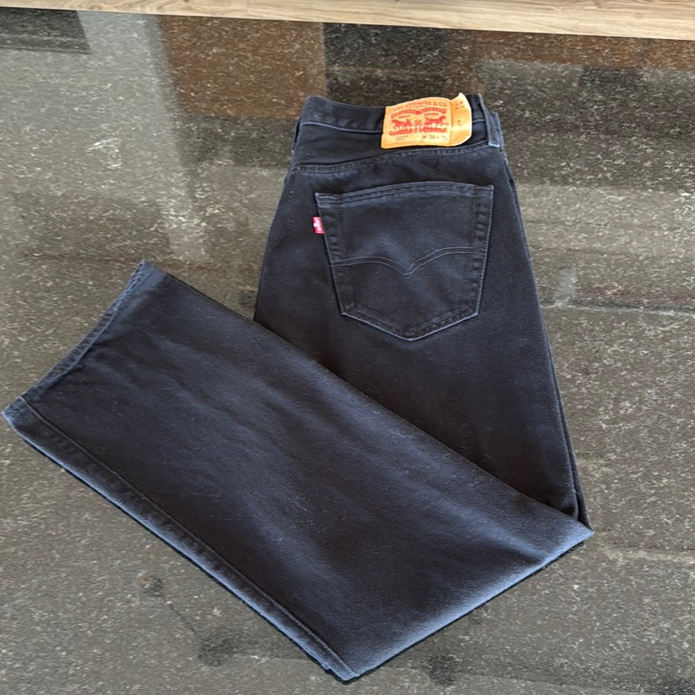 Levi's Black Denim Jeans
